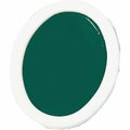 Dixon Ticonderoga Watercolor Refills, Oval-Pan, Semi-Moist, Blue Green, 12PK DIXX815